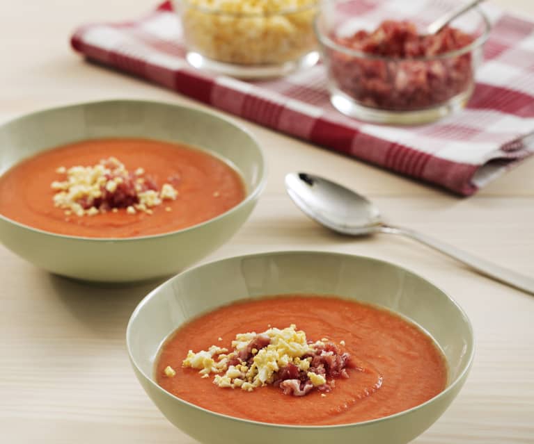 Salmorejo sin gluten