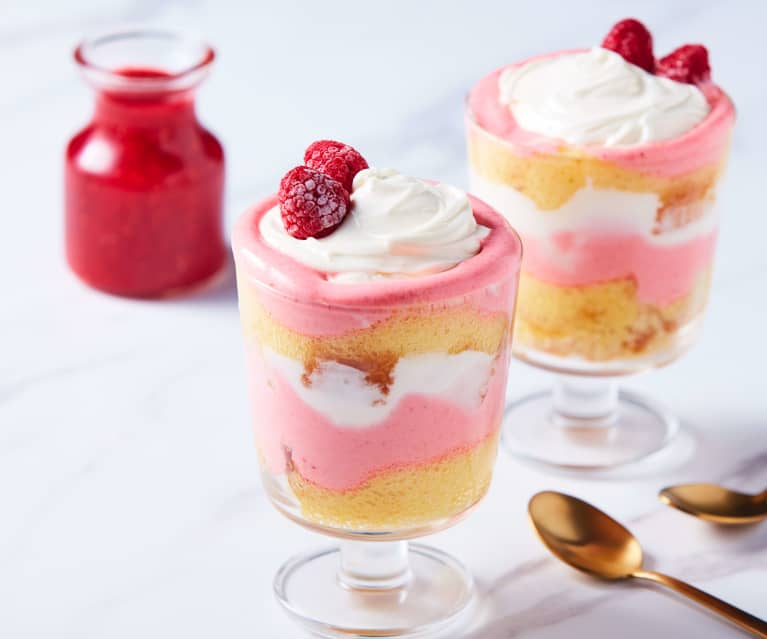 Peach Melba Foam Trifles