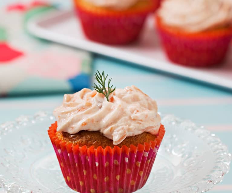 Cupcakes de salmón