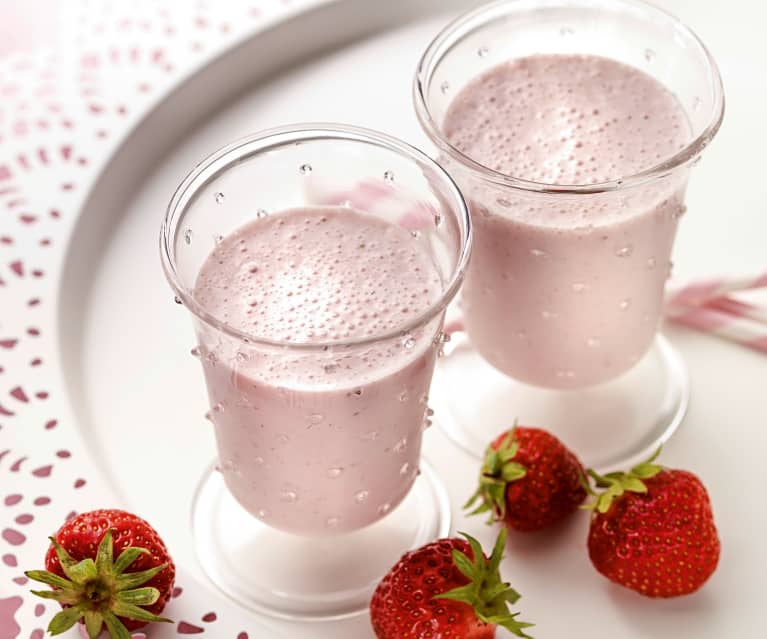 Batido de fresas