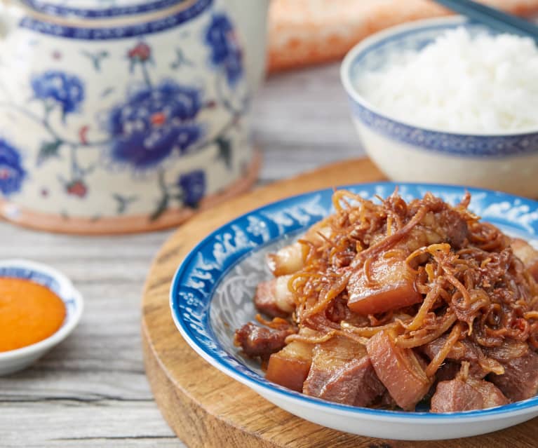 Pork Belly In Shrimp Paste