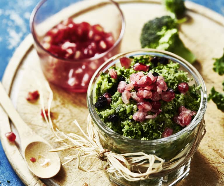 Taboulé de brocoli et chou kale