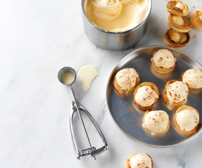 Gelado de pastel de nata