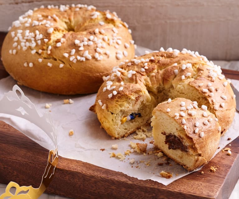 Brioches des Rois au praliné