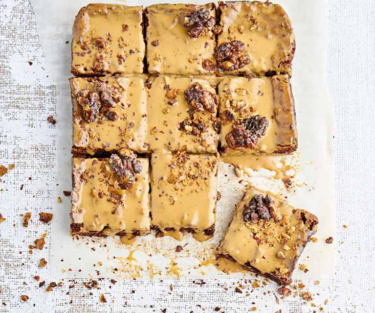 Brownies com doce de leite Brownies com doce de leite