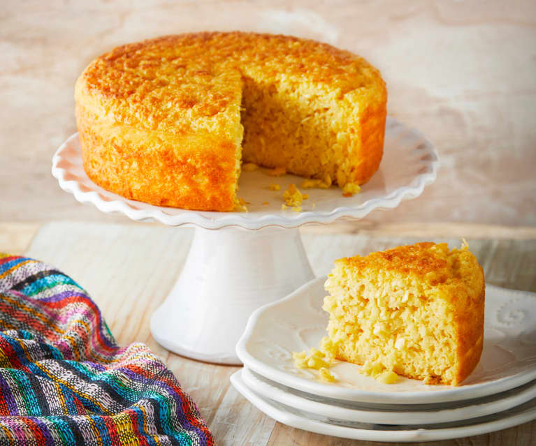 Torta de elote con queso - Cookidoo™– the official Thermomix® recipe  platform