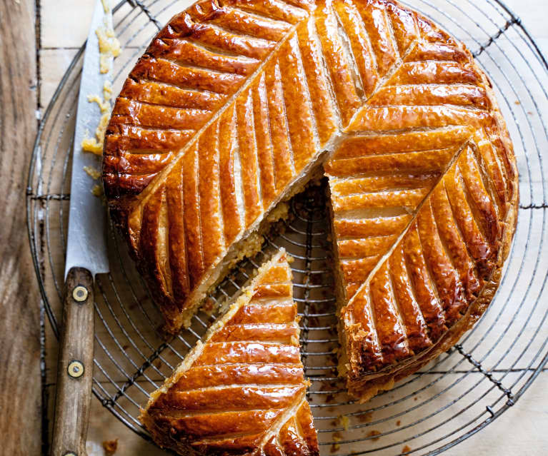 Galette des rois à la crème de noisettes