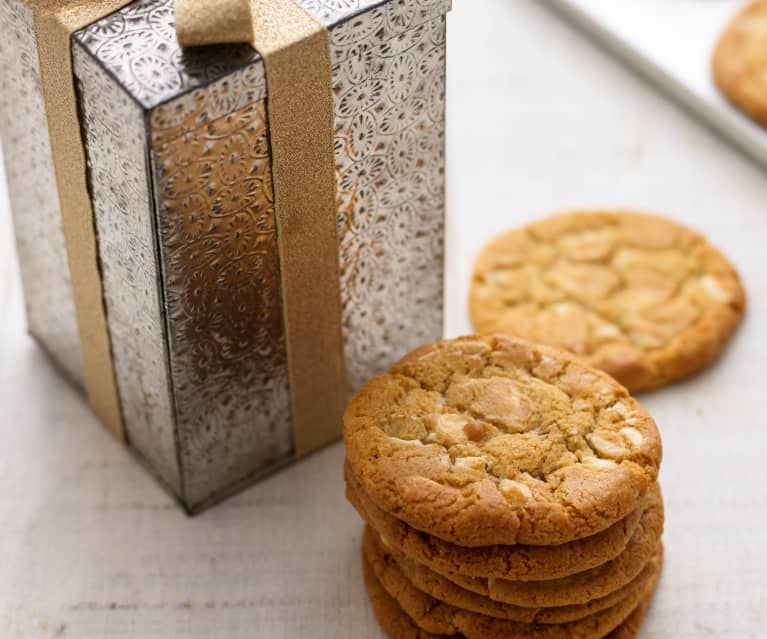 Soft and Chewy White Chocolate Chip Cookies