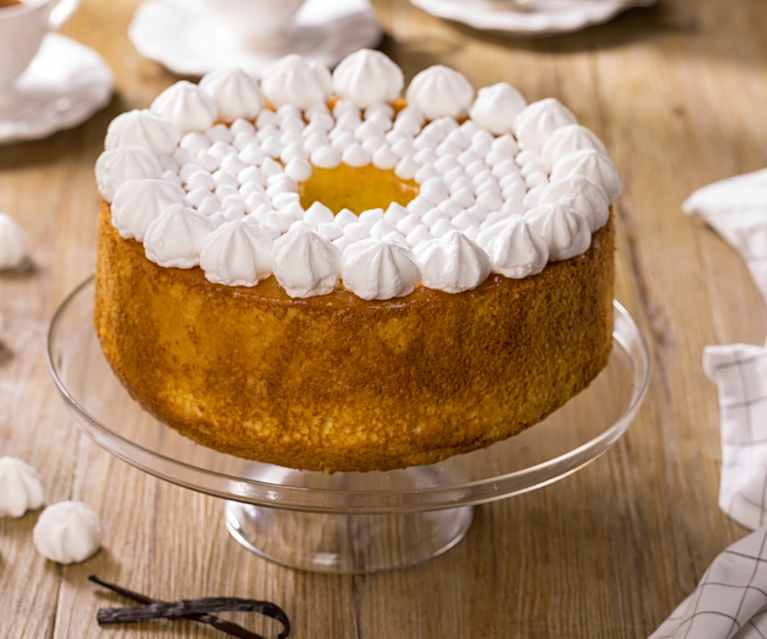 Chiffon cake alla vaniglia Chiffon cake alla vaniglia