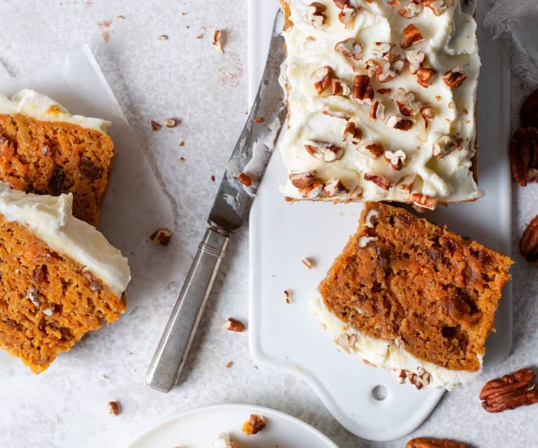 Carrot cake sin horno