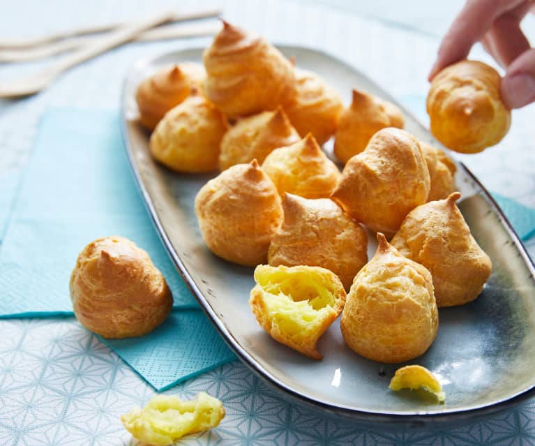 Gougères au curry