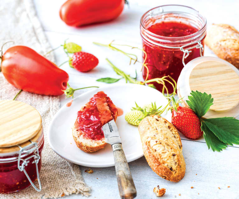 Confiture de tomates et fraises - Cookidoo™– the official Thermomix® recipe  platform