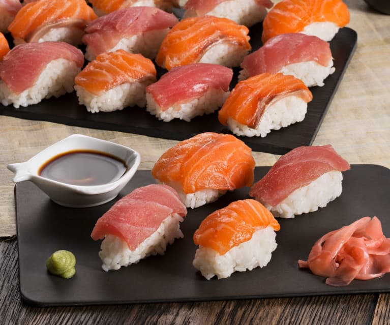 Nigiri sushi - Cookidoo™– the official Thermomix® recipe platform