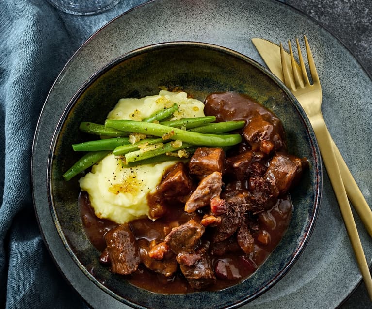 Wildgulasch mit Schokolade