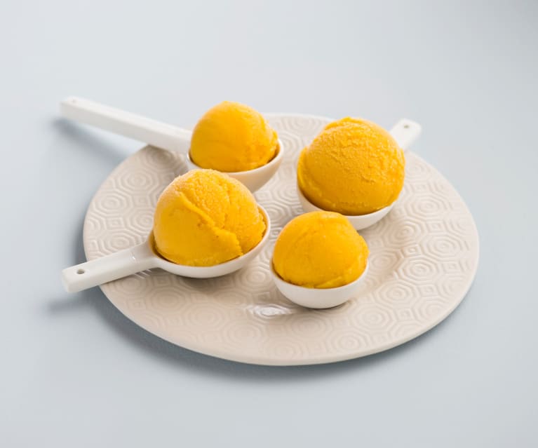 Crème glacée à la mangue - Cookidoo® – the official Thermomix® recipe  platform