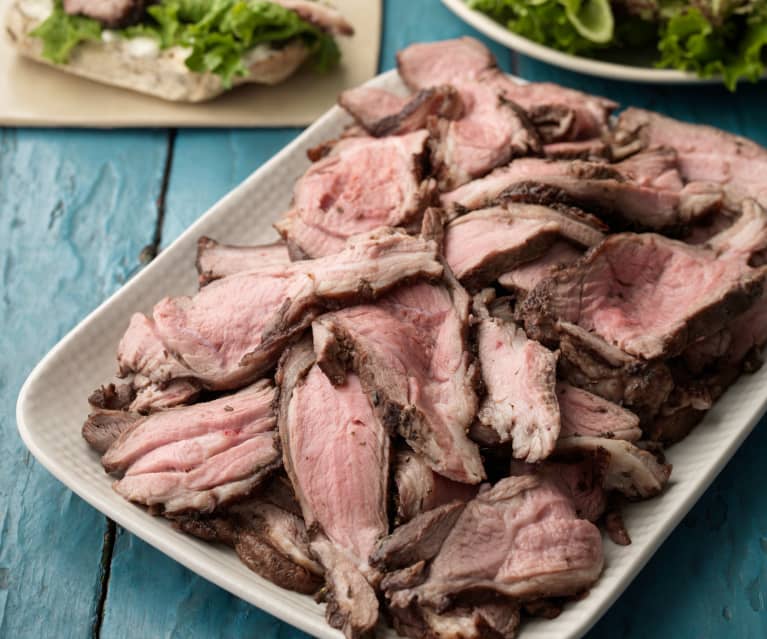 Lamb Shoulder with Red Wine and Rosemary