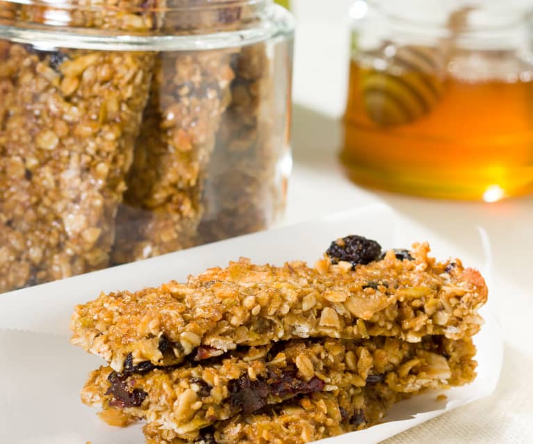 Barritas de muesli saciantes sin gluten