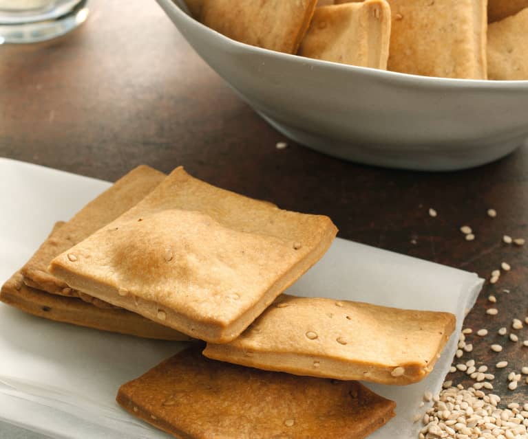 Galletitas con sésamo