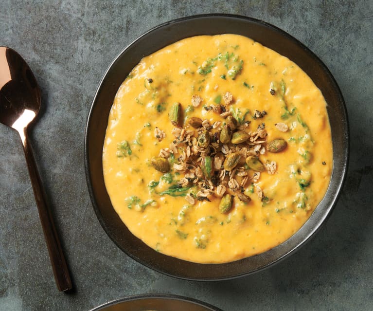 Yam Porridge with Brown Butter Sage Crumble (Tim Hollingsworth)