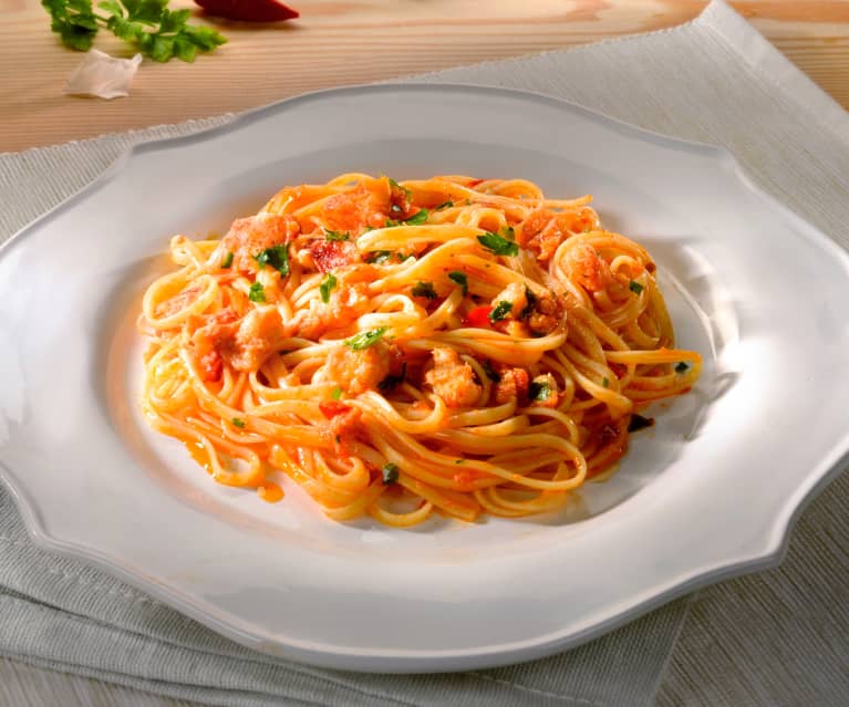 Linguine aux gambas - Cookidoo® – the official Thermomix® recipe platform