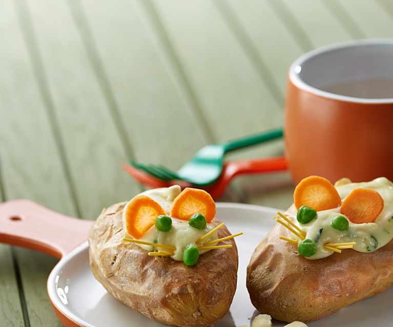 Souris en pommes de terre et robe des champs Souris en pommes de terre et robe des champs