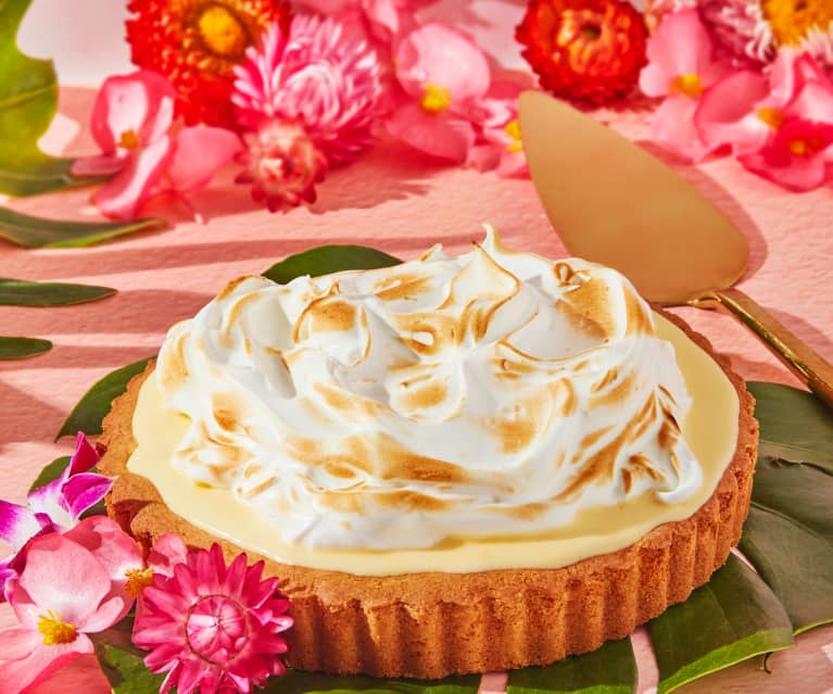 Passion Fruit Tart with Meringue