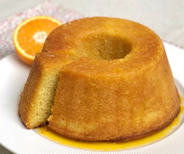 Bolo de laranja sem açúcar