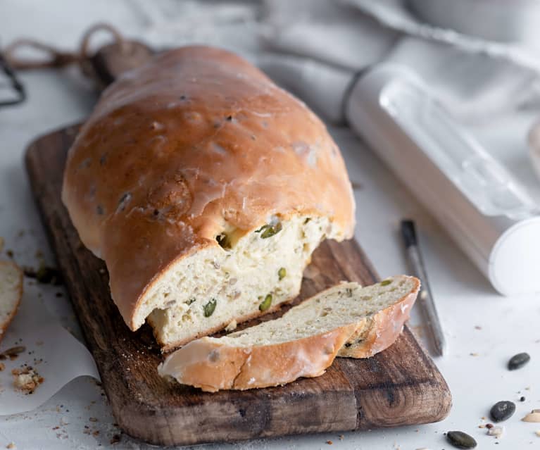 Pan de Viena con frutos secos