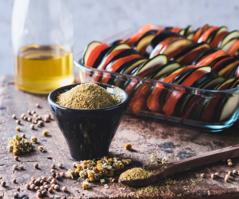 Mélange pour assaisonner les légumes (plat végétarien)