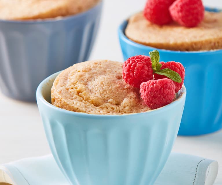 Mug cake de vainilla Keto