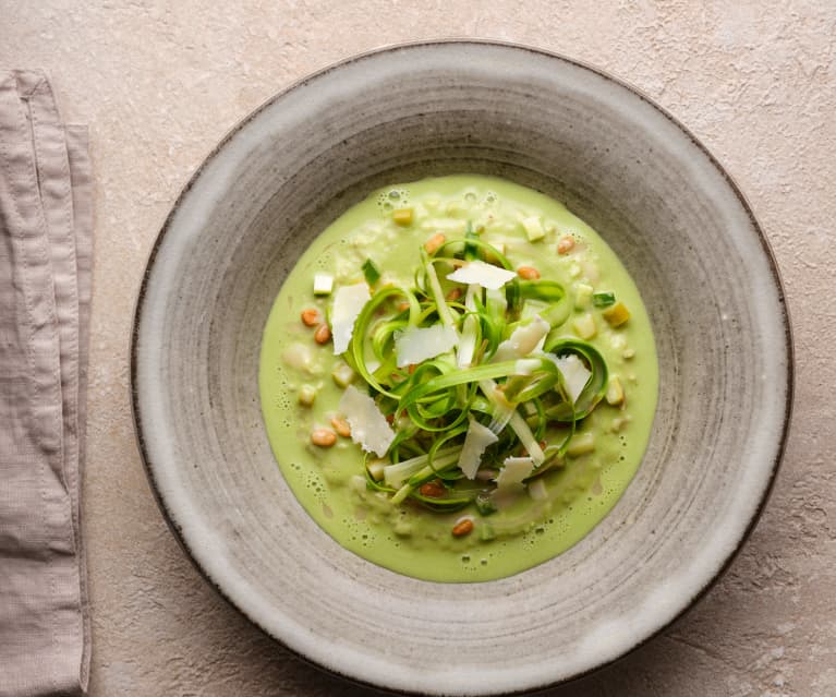 Buckwheat and Asparagus Risotto