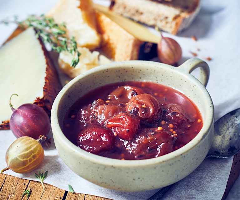 Stachelbeer-Chutney Stachelbeer-Chutney