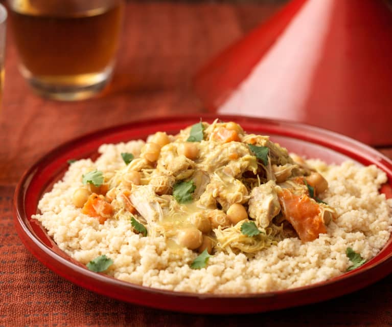 Chicken and Chickpea Tagine