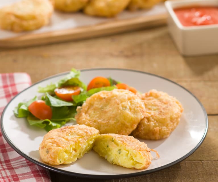 Maakouda (buñuelos de patata)