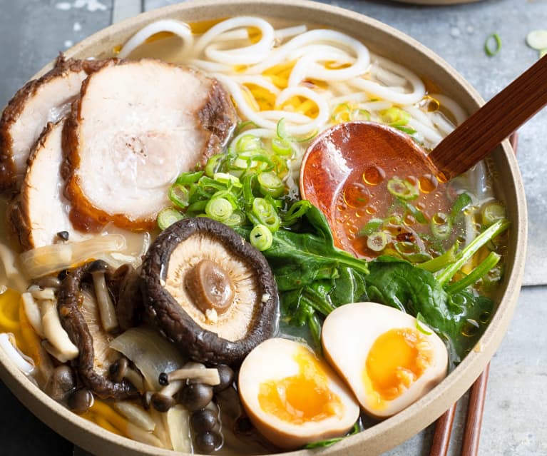 Ramen complet au chashu