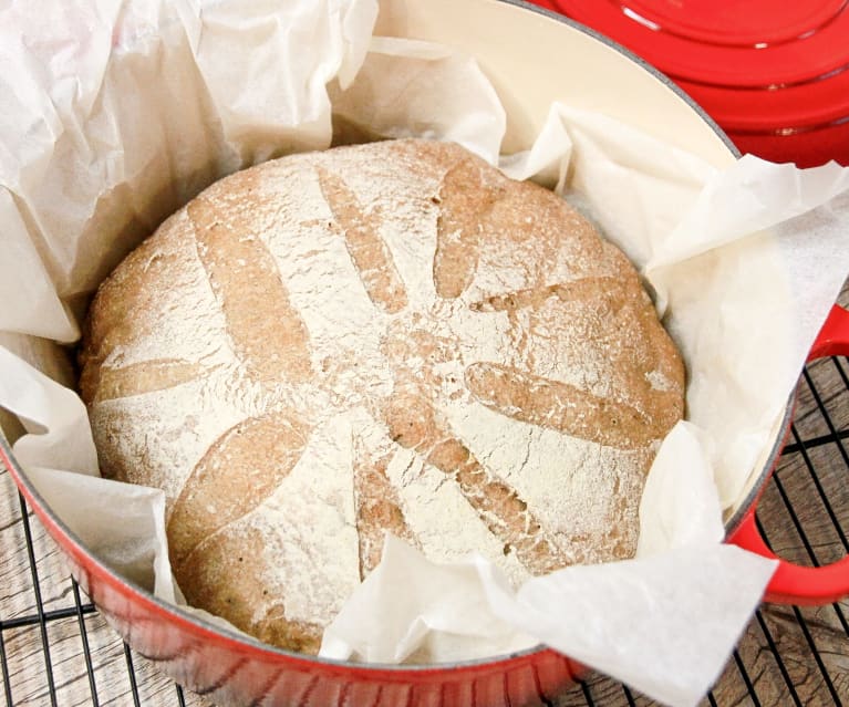 Pão artesanal vegano e sem glúten