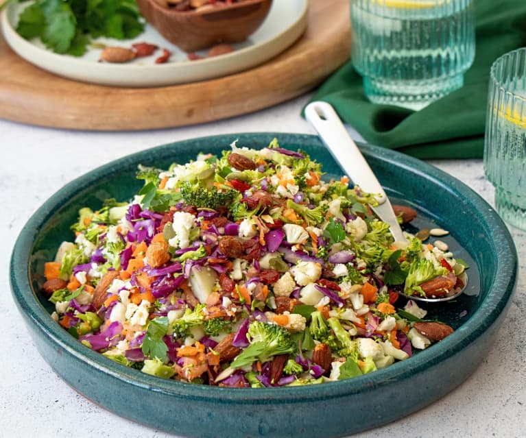 Raw crunch salad (Noni Jenkins)