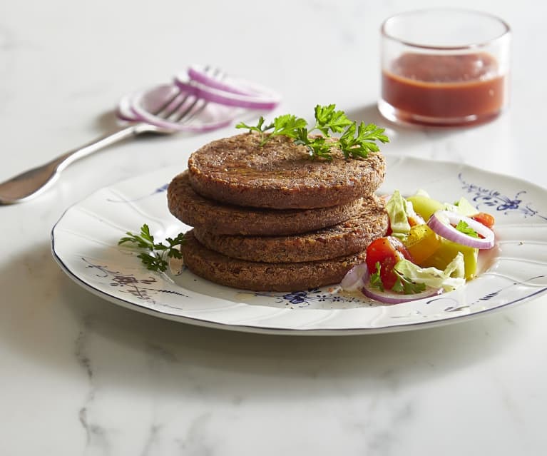 Burger di quinoa e verdure