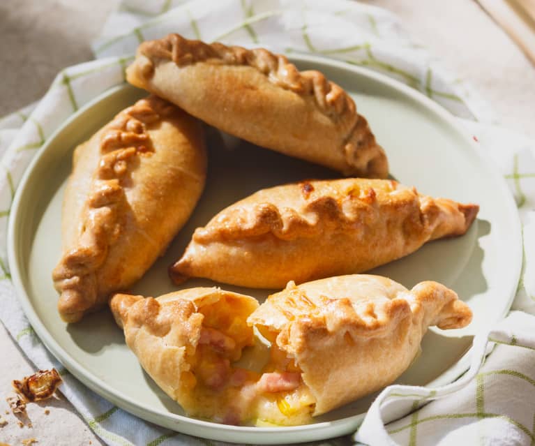 Empanadillas de maíz y beicon