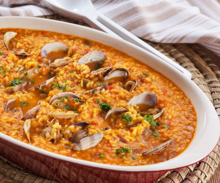 Reis mit Meeresfrüchten - Cookidoo™– the official Thermomix® recipe ...