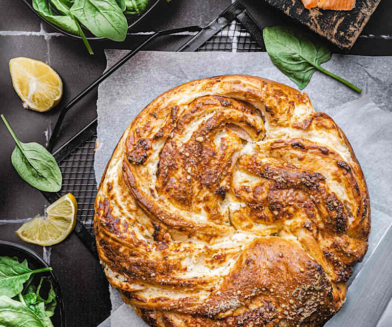 Babka salé au saumon fumé Babka salé au saumon fumé