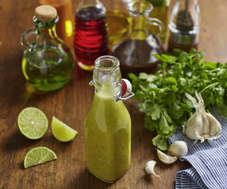 Lime coriander vinaigrette