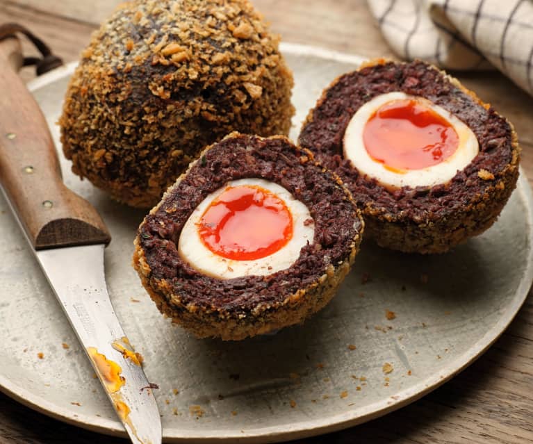 Black Pudding Scotch Eggs