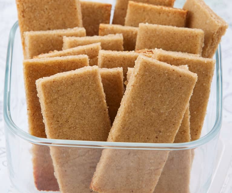 Galletas de plátano para dentición