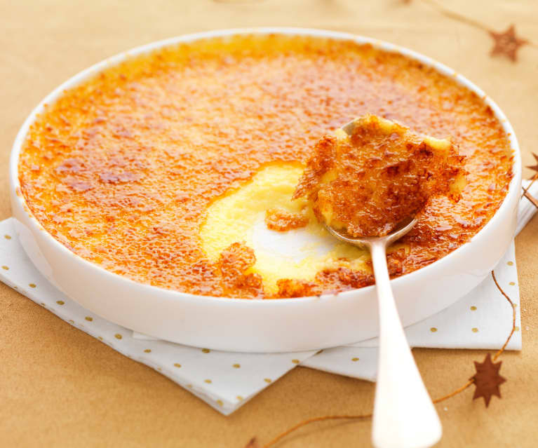 Crème brûlée cu șampanie