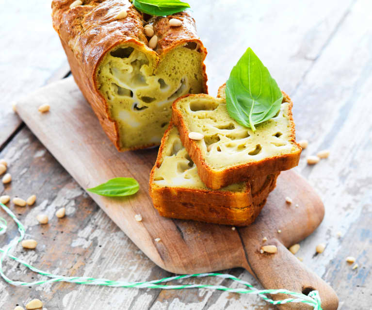 Cake au thon, poivrons et mozzarella - Les Papilles de Karen