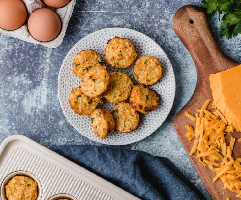 Cheesy Cauliflower Tots