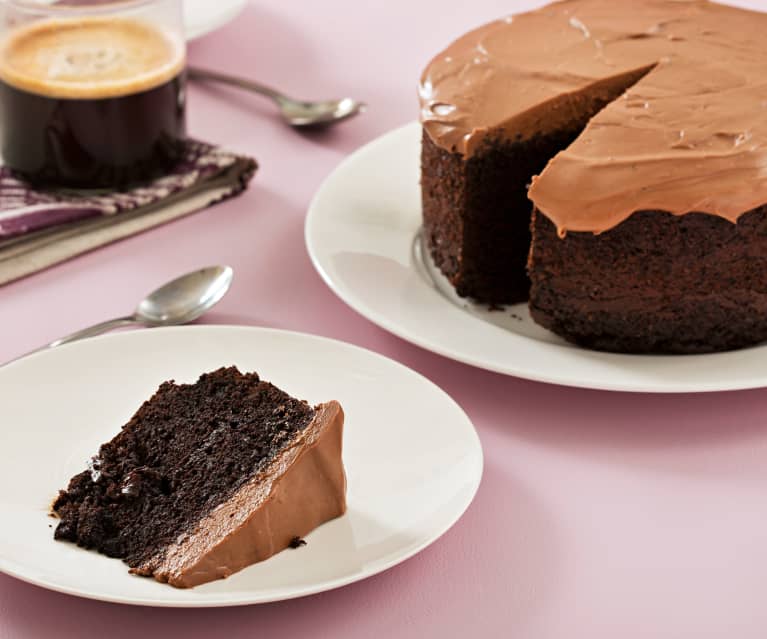 Pastel vegano de chocolate y café - Cookidoo™– the official Thermomix®  recipe platform