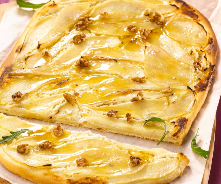 Pear and Goat's Cheese Flatbread