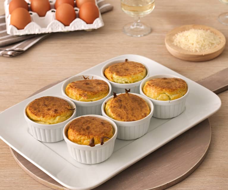 Soufflés de queso (sin gluten)